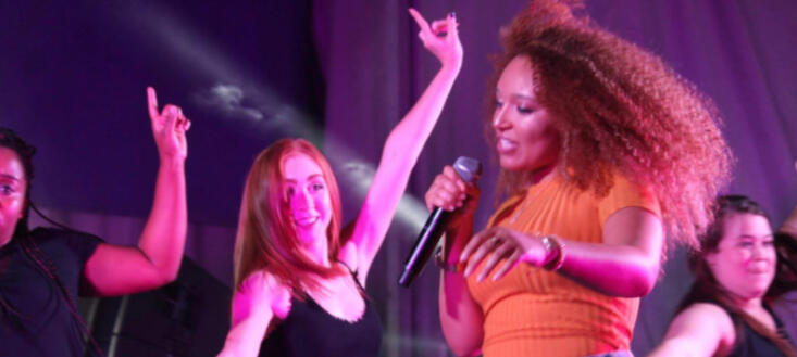 Opening act for mainstream artist Amine